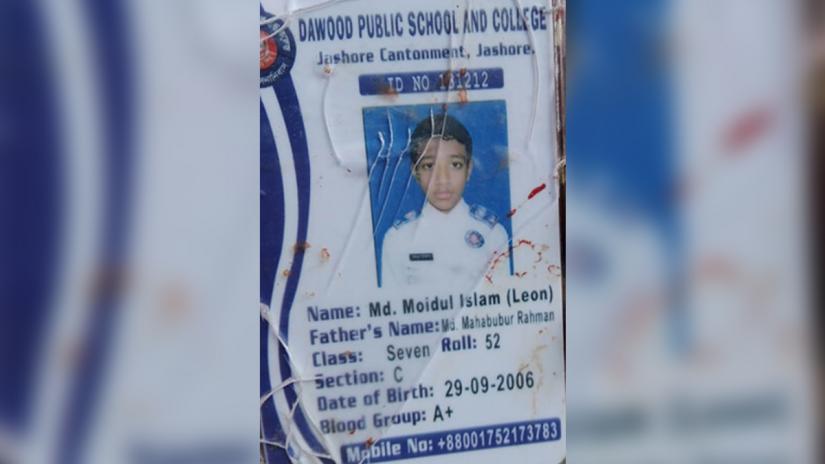 Jashore Schoolboy killed in road crash