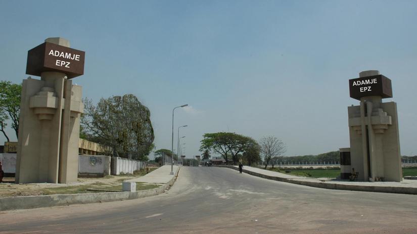 A general view of Adamjee-EPZ connection road