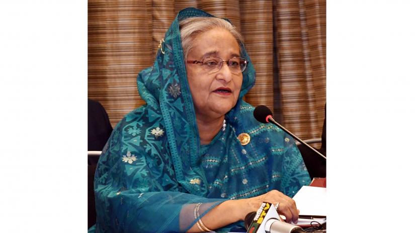Prime minster Sheikh Hasina on Saturday, October 26, 2019. PID