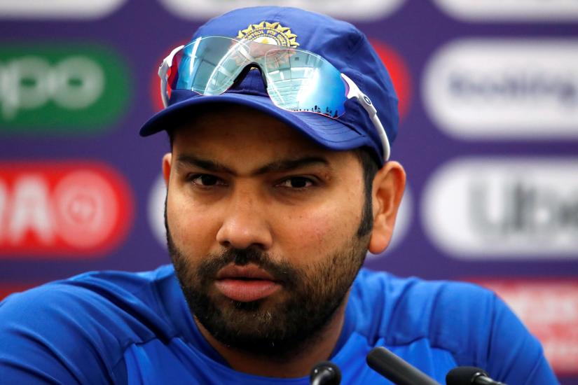 Cricket - ICC Cricket World Cup - India Press Conference - The Oval, London, Britain - June 8, 2019 India`s Rohit Sharma during a press conference Action Images via Reuters/FILE PHOTO