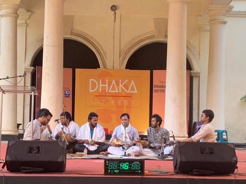 The Dhaka Lit fest 2019 has kicked off on Thursday (Nov 7) with a spiritual session of morning songs of Lalon.
