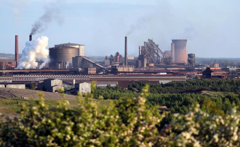FILE PHOTO: A general view shows the British Steel works in Scunthorpe, Britain, May 21, 2019. REUTERS