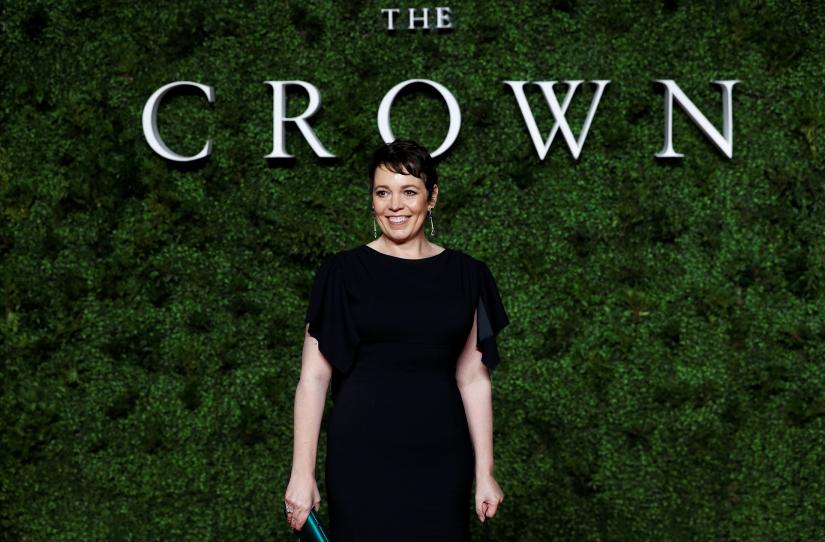 Actor Olivia Colman attends the world premiere of the third season of `The Crown` in London, Britain, November 13, 2019. REUTERS