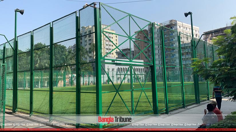 At a cost of Tk 81 million, the field was modernized by Dhaka South City Corporation (DSCC).