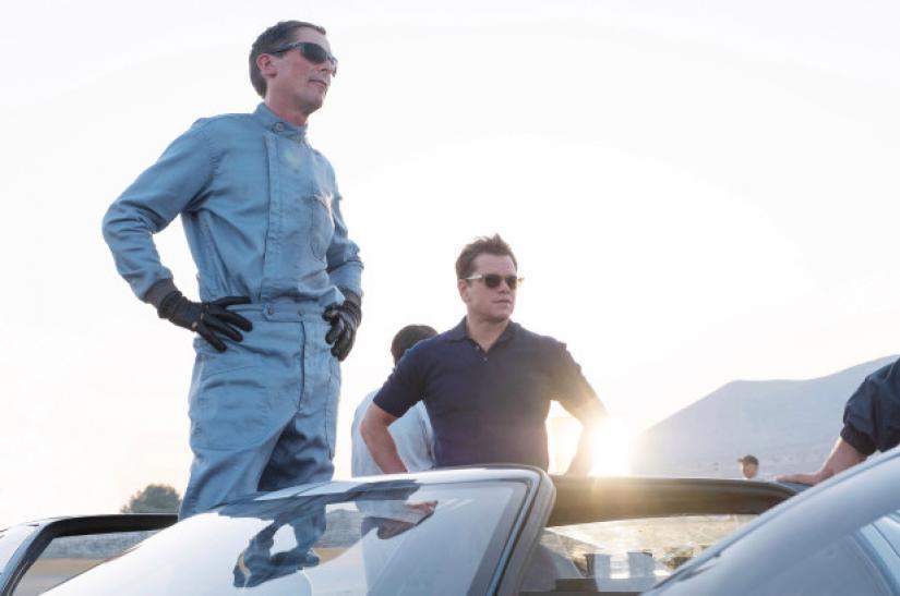 Christian Bale and Matt Damon in `Ford v Ferrari`.Photo: 20th Century Fox/Everett Collection