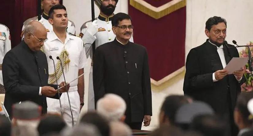 Justice Bobde, 63, is the fourth judge from Maharashtra to hold the country’s highest judicial post. Photo: President`s office of India