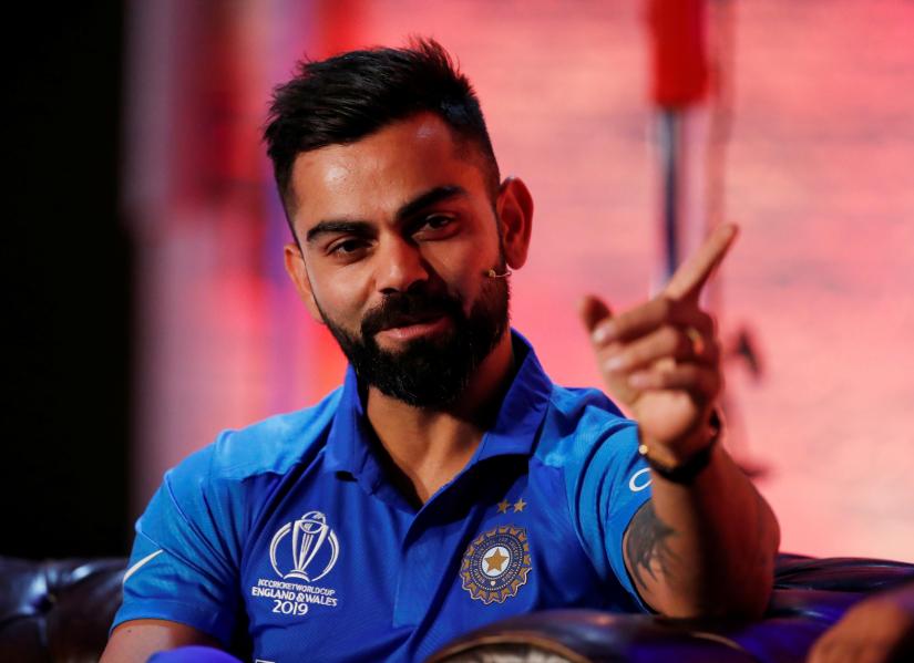 Cricket - ICC Cricket World Cup - Captains Press Conference - The Film Shed, London, Britain - May 23, 2019 Virat Kohli during the press conference Action Images/Pool/Reutrers/File Photo