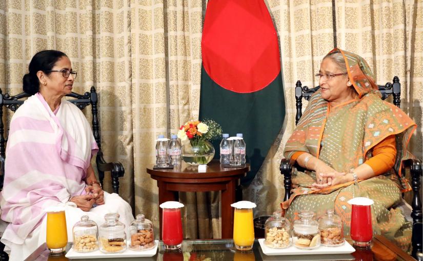 Indian state of West Bengal Chief Minister Mamata Banarjee meet Prime Minister Sheikh Hasina at Hotel Taj Bengal, Kolkata on Friday (Nov 22). FOCUS BANGLA