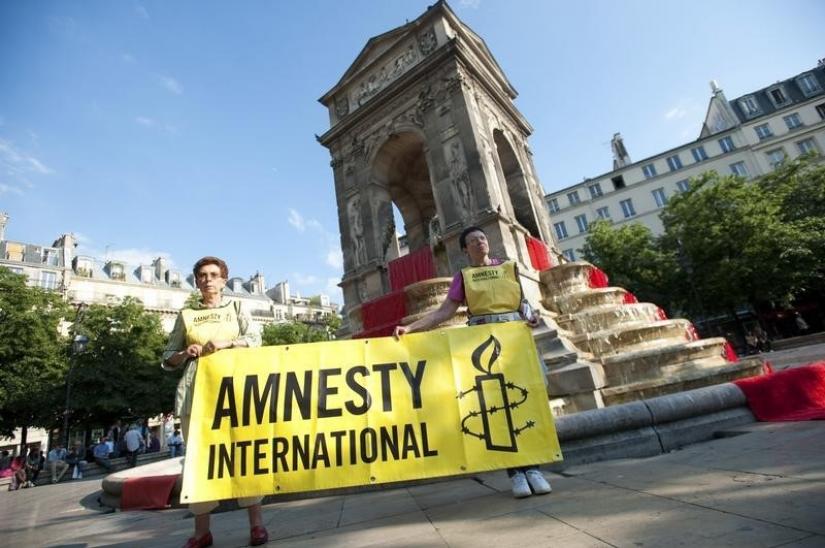 Amnesty International. REUTERS/FILE PHOTO