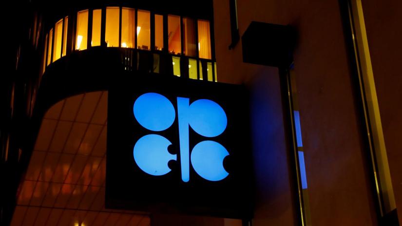 The logo of the Organization of the Petroleum Exporting Countries (OPEC) is seen at its headquarters in Vienna, Austria, December 5, 2018. REUTERS/File Photo