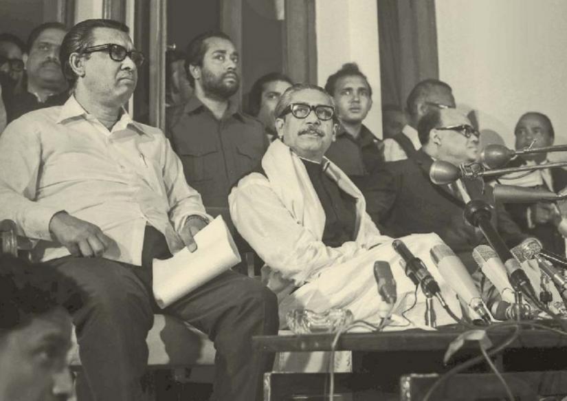 A close confidante of Bangabandhu Sheikh Mujibur Rahman, Tajuddin Ahmad  served as the first prime ,inister of Bangladesh and led the wartime provisional government during the 1971 Liberation War.