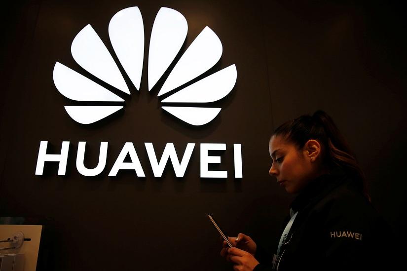 A Huawei signage is pictured at their store at Vina del Mar, Chile July 14, 2019. REUTERS