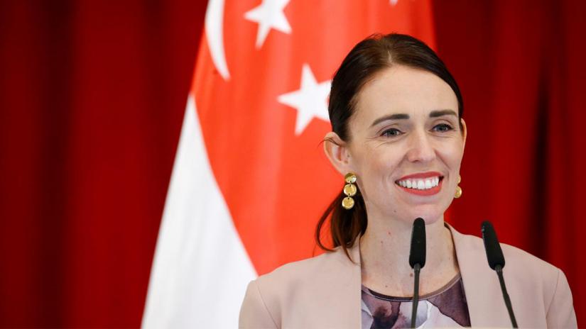 New Zealand`s Prime Minister Jacinda Ardern speaks at the Istana in Singapore, May 17, 2019. REUTERS/File Photo