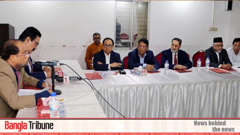 JP holds a meeting of its policymaking Presidium at the party chief`s offices in Dhaka on Sunday (Dec 1)