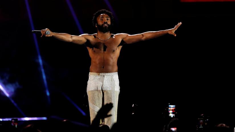 FILE PHOTO: Childish Gambino performs during the iHeartRadio Music Festival at T-Mobile Arena in Las Vegas, Nevada, US, Sept 21, 2018. REUTERS