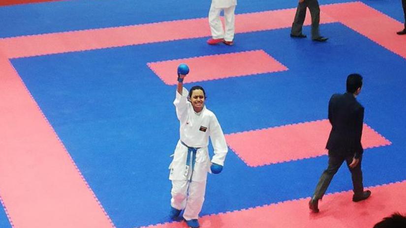 Karatist Marzan Akter Priya bagged second gold medal of the day for Bangladesh in the 13th South Asian Games in Kathmandu on Monday (Dec 3).
