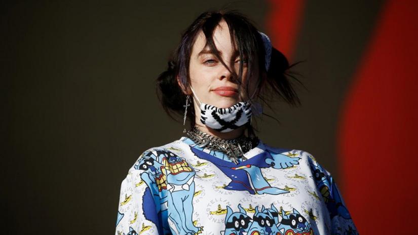 FILE PHOTO: American singer Billie Eilish performs on the Other Stage during Glastonbury Festival in Somerset, Britain Jun 30, 2019. REUTERS