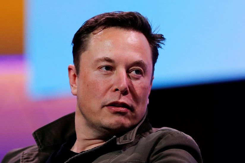 FILE PHOTO - SpaceX owner and Tesla CEO Elon Musk speaks at the E3 gaming convention in Los Angeles, California, US, Jun 13, 2019. REUTERS