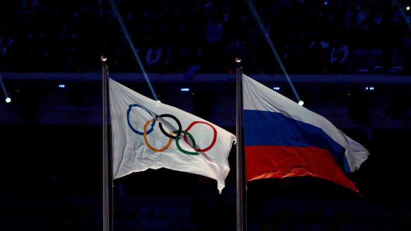 Athletes will not be allowed to compete under the Russian flag at the Tokyo 2020 Olympics or Beijing 2022 Winter Games. SKYNEWS/File photo