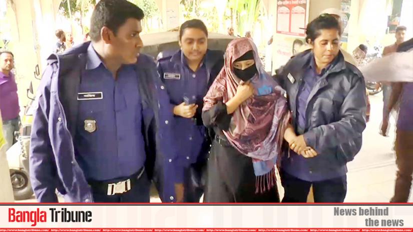 Mishrat Jahan Mishu has been produced in court on Monday (Dec 9)
