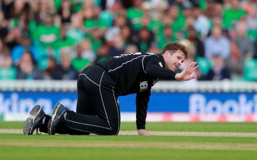 FILE PHOTO: Cricket - ICC Cricket World Cup - Bangladesh v New Zealand - The Oval, London, Britain - June 5, 2019 New Zealand`s Lockie Ferguson during the match Action Images via Reuters