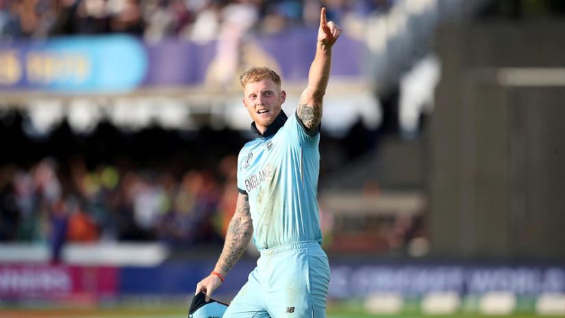 FILE PHOTO: Cricket - ICC Cricket World Cup Final - New Zealand v England - Lord`s, London, Britain - July 14, 2019 England`s Ben Stokes celebrates winning the World Cup Action Images via Reuters