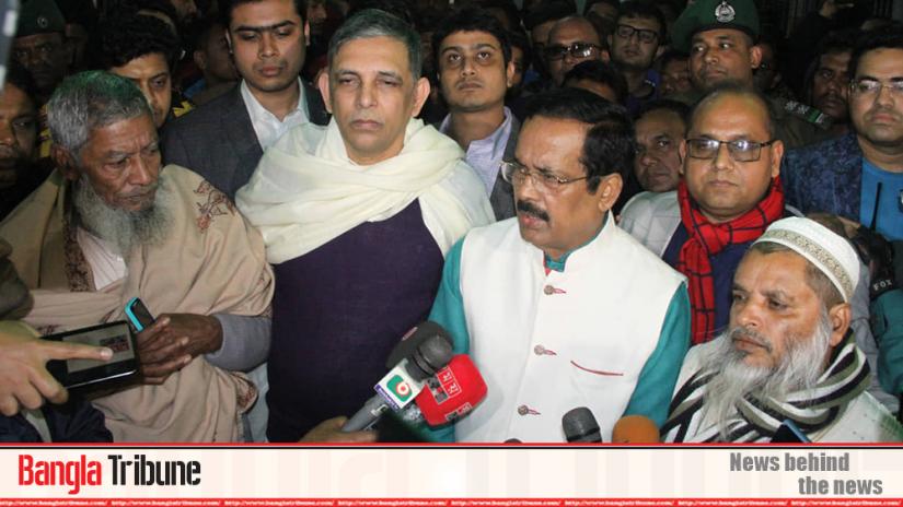 Awami League presidium member Jahangir Kabir Nanak was addressing the media after visiting Nurul Haque Nur at the Dhaka Medical College Hospital (DMCH) on Sunday (Dec 22).
