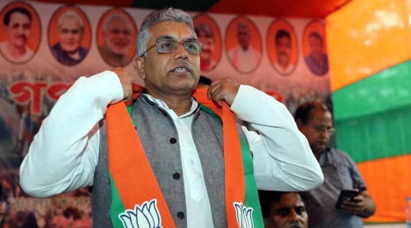 A file photo of West Bengal BJP chief Dilip Ghosh.