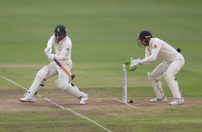 South Africa v England - Third Test - St George`s Park, Port Elizabeth, South Africa; South Africa`s Quinton de Kock in action REUTERS