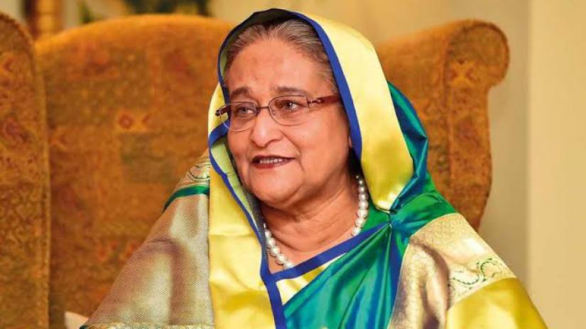 Prime Minister Sheikh Hasina Photo via Gulf News