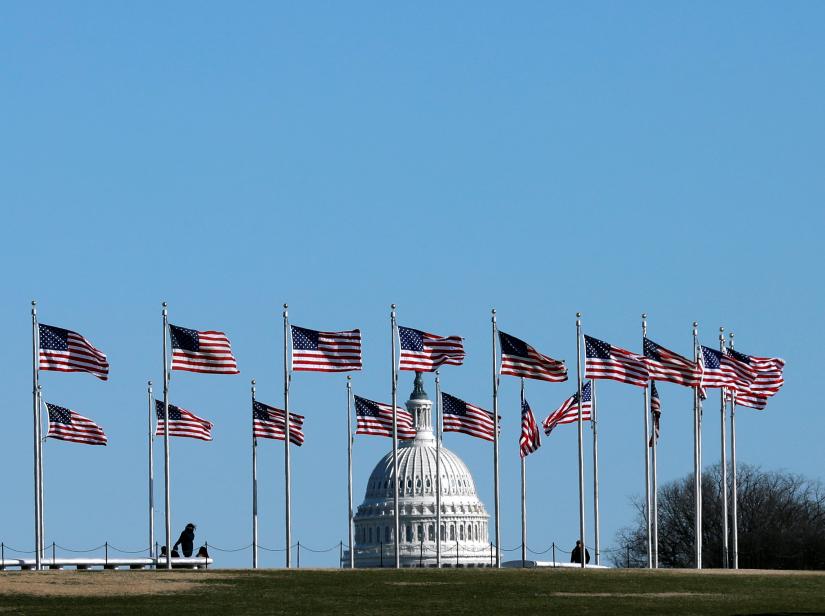 U.S. Capitol is seen in Washington, U.S., January 20, 2020, a day before the Senate impeachment trial begins. REUTERS