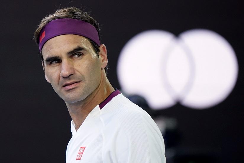 Tennis - Australian Open - Quarter Final - Melbourne Park, Melbourne, Australia - Jan 28, 2020 - Switzerland’s Roger Federer reacts after wining his match against Tennys Sandgren of the US REUTERS