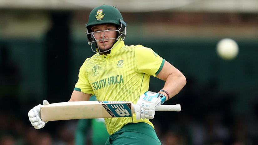 FILE PHOTO: Cricket - ICC Cricket World Cup - Pakistan v South Africa - Lord`s Cricket Ground, London, Britain - Jun 23, 2019 South Africa`s David Miller in action Action Images via Reuters