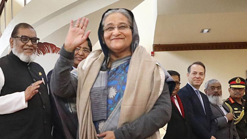Prime Minister Sheikh Hasina left Dhaka for Rome on Tuesday (Feb 4) on a four-day official visit to Italy. FOCUS BANGLA