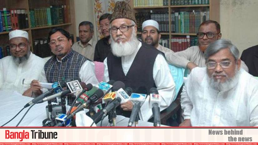 All the Jamaat-e-Islami leaders in the front row have been hanged for crimes against humanity in the 1971 Libera
