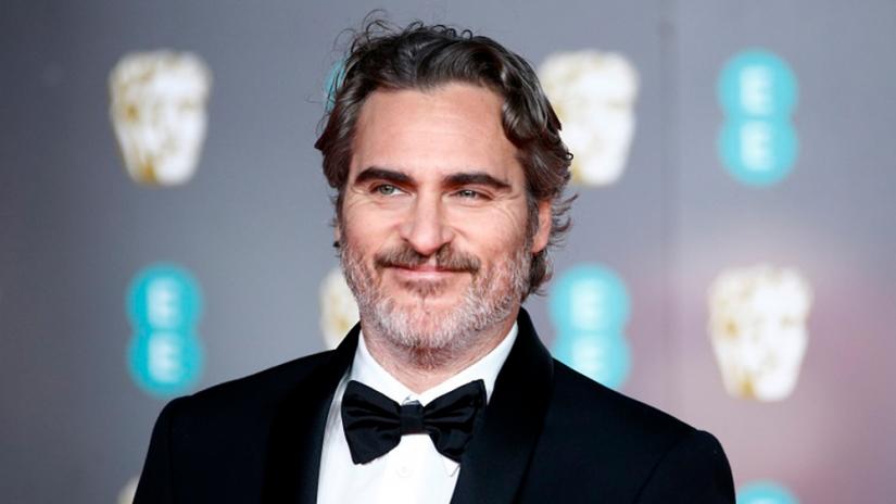 Joaquin Phoenix arrives at the British Academy of Film and Television Awards (BAFTA) at the Royal Albert Hall in London, Britain, Feb 2, 2020. REUTERS
